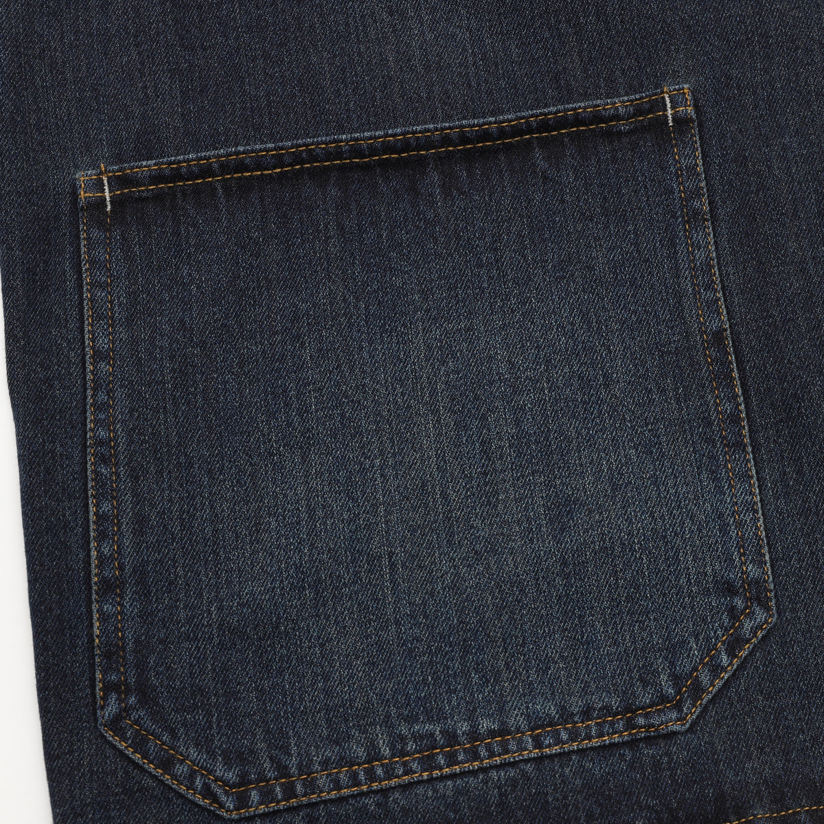 RRL Double RL Series Unisex Dark Wash Denim Chore Coat Multi Pocket Work Jacket